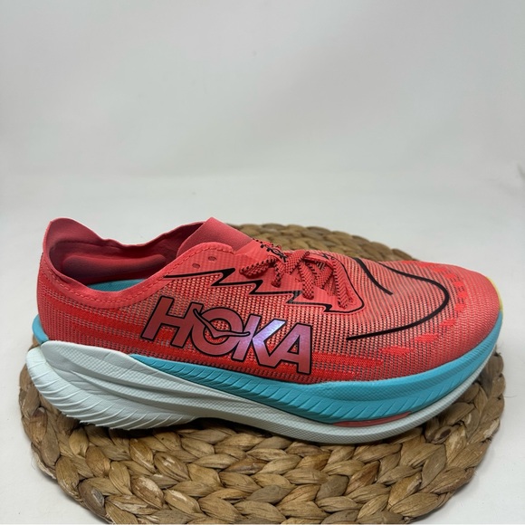 HOKA ONE Mach X Running Shoes Grapefruit Size 11 Men's